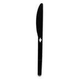 Knife WeGo Polystyrene, Knife, Black, 1000/Carton (54101102)