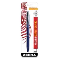 Zebra Sarasa Grand Gel Pen, Retractable, Medium 0.7 mm, Black Ink, Navy Barrel (45211)