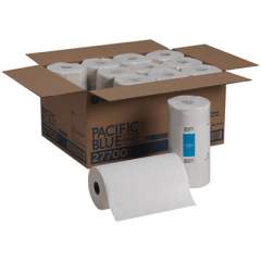 Georgia Pacific Professional Pacific Blue Select Two-Ply Perforated Paper Kitchen Roll Towels, 11 x 8.8, White, 250/Roll, 12 Rolls/Carton (27700)