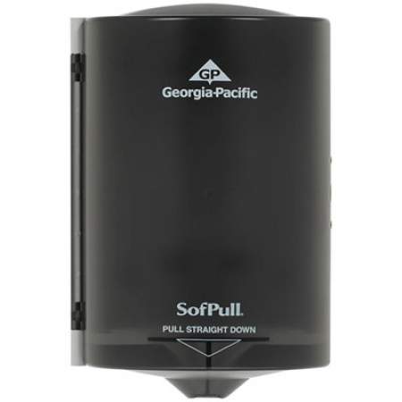 Georgia Pacific Professional Junior C-Pull Towel Dispenser, 7.13 x 6.69 x 10.75, Translucent Smoke (58008)