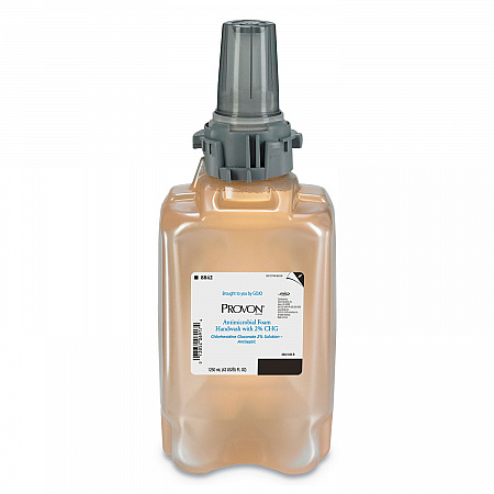 Antimicrobial Foam Handwash Refill, Fragrance-Free, 1,250 mL, 3/Carton (884203)