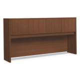 HON Foundation Hutch with Doors, Compartment, 72w x 14.63d x 37.13h, Shaker Cherry (LM72HUTF)