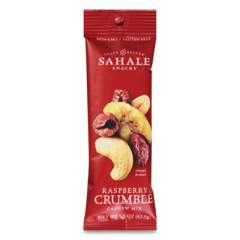 Sahale Snacks Glazed Mixes, Raspberry Crumble Cashew Trail Mix, 1.5 oz Pouch, 18/Carton (900362)