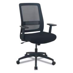 Alera EY Series Swivel Tilt Chair, Supports Up to 275 lb, 17.64" to 21.38" Seat Height, Black (EY4214B)