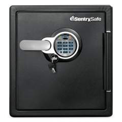 Sentry Safe Fire-Safe with Biometric and Keypad Access, 1.23 cu ft, 16.3w x 19.3d x 17.8h, Black (SFW123BSC)
