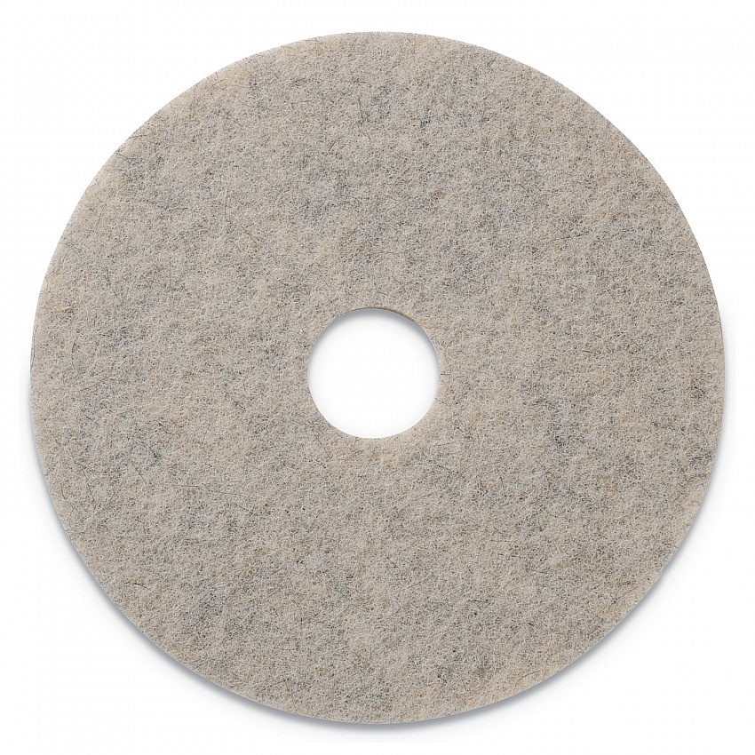 Combo Burnishing Pads, 19" Diameter, Tan, 5/Carton (402019)