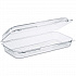 StayLock Clear Hinged Lid Containers, 50.2 oz, 6.8 x 13.4 x 2.6, Plastic, 200/Carton (C90UT1)