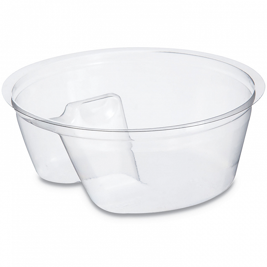 Single Compartment Cup Insert, 3.5 oz, Plastic, Clear, 1,000/Carton (PF35C1)