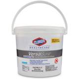 Clorox Healthcare VersaSure Cleaner Disinfectant Wipes, 1-Ply, 12" x 12", White, 110 Towels/Bucket (31759EA)