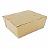 ChampPak Carryout Boxes, #8, 6 x 4.75 x 2.5, Brown, Paper, 300/Carton (0738)