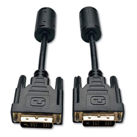 Tripp Lite DVI Single Link Cable, Digital TMDS Monitor Cable, DVI-D (M/M), 10 ft., Black (P561010)