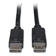 Tripp Lite DisplayPort Cable with Latches (M/M), 4K x 2K 3840 x 2160 @ 60Hz, 3 ft. (P580003)