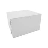 SCT NON-WINDOW BAKERY BOX, 10 X 10 X 6, WHITE, 100/CARTON (0979)