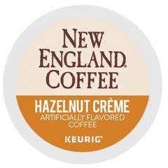 New England Coffee Hazelnut Creme K-Cup Pods, 24/Box (0040)