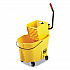 WaveBrake 2.0 Bucket/Wringer Combos, Side-Press, 35 qt, Plastic, Yellow (FG758088YEL)