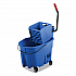 WaveBrake 2.0 Bucket/Wringer Combos, Side-Press, 35 qt, Plastic, Blue (FG758888BLUE)