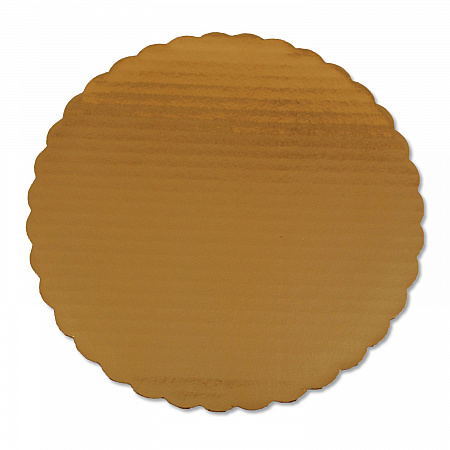 Gold Cake Circles, Single Wall Construction, 10