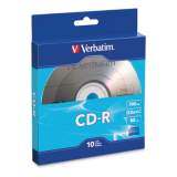 Verbatim CD-R Recordable Disc, 700 MB, 52x, Box, Silver, 10/Pack (97955)