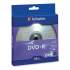 Verbatim DVD+R Recordable Disc, 4.7 GB, 16x, Silver, 10/Pack (97956)