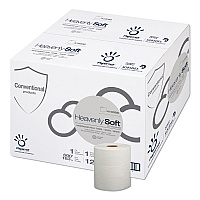 Heavenly Soft Standard Hardwound Roll Towel, 1-Ply, 7.8" x 600 ft, White, 12 Rolls/Carton (410098)