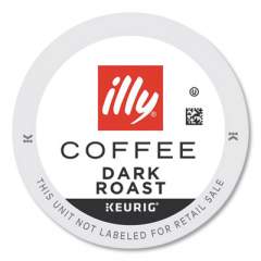 illy Coffee K-Cup Pods, Dark, 20/Box (7791)