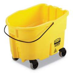 Rubbermaid Commercial WaveBrake 2.0 Bucket, 26 qt, Plastic, Yellow (FG747000YEL)