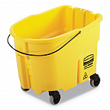 WaveBrake 2.0 Bucket, 35 qt, Plastic, Yellow (FG757088YEL)