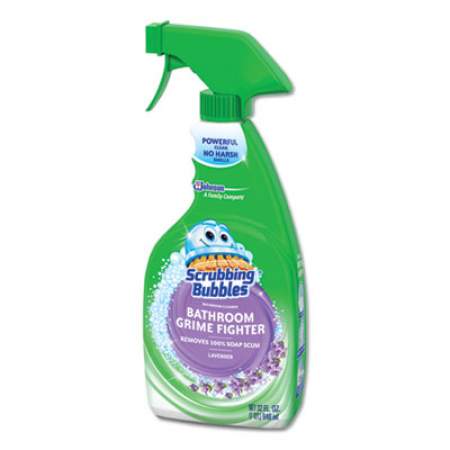 Scrubbing Bubbles Bathroom Grime Fighter, Lavender Scent, 32 oz Spray Bottle (306371EA)