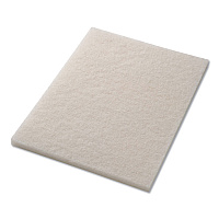 Polishing Pads, 14 x 28, White, 5/Carton (40121428)