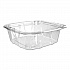 ClearPac SafeSeal Tamper-Resistant/Evident Containers, Flat Lid, 48 oz, Clear, Plastic, 100/Bag, 2 Bags/Carton (CH48DEF)