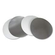 Durable Packaging Flat Board Lids for 8" Round Containers, Silver, 500 /Carton (L280500)