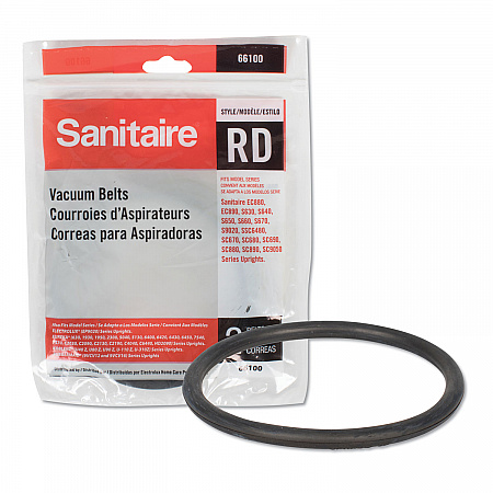 Replacement Belt for Upright Vacuum Cleaner, RD Style, 2/Pack (66100)