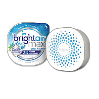 Max Odor Eliminator Air Freshener, Cool and Clean, 8 oz Jar (900437EA)