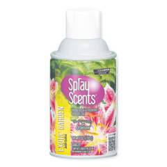 Chase Products Sprayscents Metered Air Fresheners, Exotic Garden Scent, 7 oz Aerosol Spray, 12/Carton (5187)