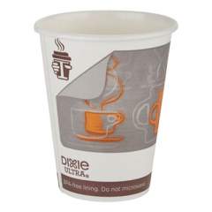 Georgia Pacific Professional Dixie Ultra Insulair Paper Hot Cup, 20 oz, Coffee, 40 Cups/Sleeve, 15 Sleeves/CT (6350AR)