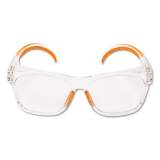 KleenGuard Maverick Safety Glasses, Clear/Orange, Polycarbonate Frame (49301)