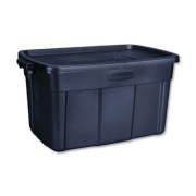 Rubbermaid Roughneck Storage Box, 31 gal, 20.4" x 32.3" x 16.7", Dark Indigo Metallic (RMRT310000)