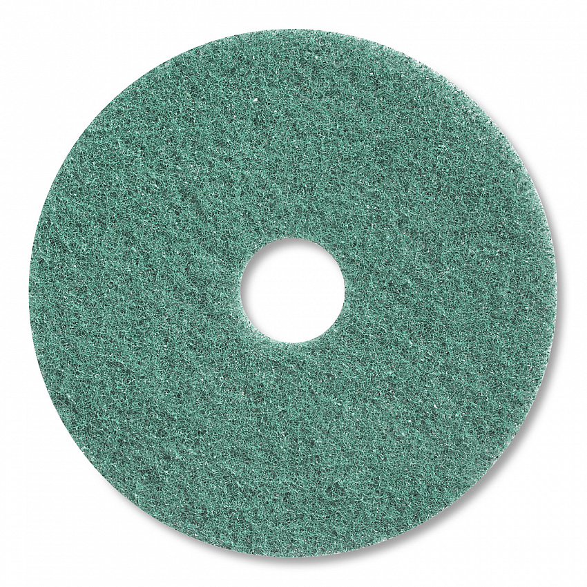 Twister Floor Pad, 17" Diameter, Green, 2/Carton (DD5867762)