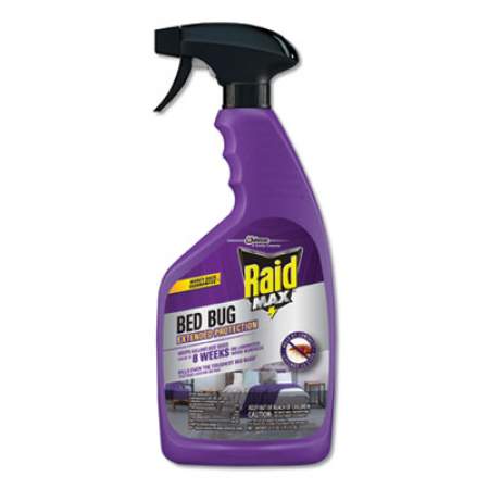 Raid Bed Bug and Flea Killer, 22 oz Bottle, 4/Carton (305735)