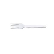 Dixie Plastic Cutlery, Heavy Mediumweight Fork, 1,000 Carton (FM207CT)
