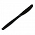 Plastic Cutlery, Heavyweight Knife, Black, 1,000/Carton (KH517)