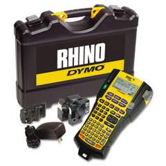 DYMO Rhino 5200 Industrial Label Maker Kit, 5 Lines, 4.9 x 9.2 x 2.5 (1756589)