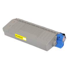 Compatible Oki 44318601 Toner, 11,500 Page-Yield, Yellow