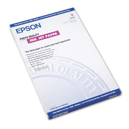 Epson Matte Presentation Paper, 4.9 mil, 11 x 17, Matte Bright White, 100/Pack (S041070)