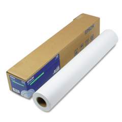 Epson Double Weight Matte Paper, 8 mil, 24" x 82 ft, Matte White (S041385)
