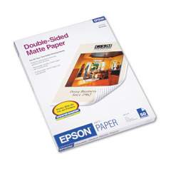 Epson Premium Matte Presentation Paper, 9 mil, 8.5 x 11, Matte Bright White, 50/Pack (S041568)