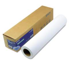 Epson Enhanced Photo Paper Roll, 24" x 100 ft, Enhanced Matte White (S041595)