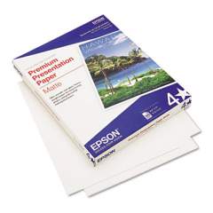 Epson Premium Matte Presentation Paper, 9 mil, 8.5 x 11, Matte Bright White, 100/Pack (S042180)