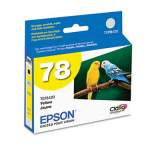Epson T078420-S (78) Claria Ink, 430 Page-Yield, Yellow