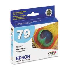 Epson T079520 (79) Claria High-Yield Ink, 810 Page-Yield, Light Cyan